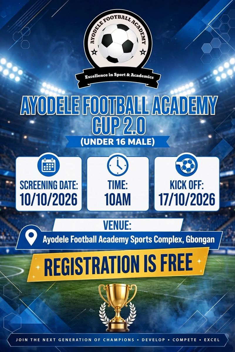 Under 16 Cup 2.0 poster